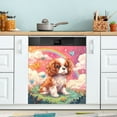 thumbnail image 1 of DEIARA King Charles Spaniel Magnetic Dishwasher Sticker Personalized DIY Beautiful and Practical Home Kitchen Fridge Decorations 23×16in, 1 of 6