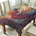 thumbnail image 1 of DEIARA Pirate Parrot Square Tablecloth 54×72in Polyester Fabric Tablecloth Washable Dust Resistant Wrinkle Resistant, 1 of 9