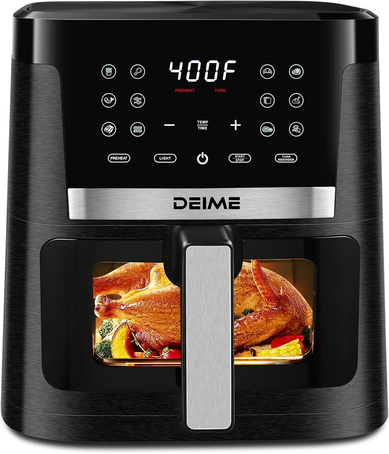 DEIME Air Fryer 7.5 QT 1700W Oilless Oven Healthy Cooker Air Fryers ...