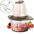 thumbnail image 1 of Meat Grinder Electric Food Chopper, 2 Speeds 8 Cup Food Processor for Vegetable Meat Fruit,2025, 1 of 11