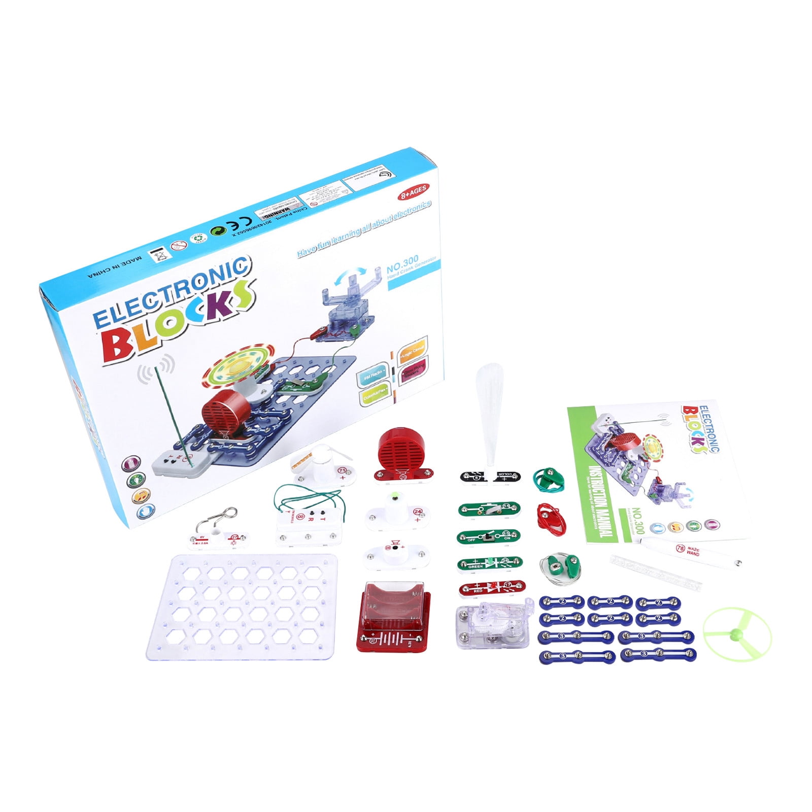 DEJUPE Electronics Discovery Kit - Safe Funny Educational Toy for Kids ...