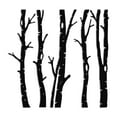 thumbnail image 1 of DEKADRON Metal Wall Art, 5 Trees Sign, Metal Tree Decor, Wall Hanging, Home Living Room Decoration Wall Hangings (39" W x 39" H / 100x100 cm), 1 of 1