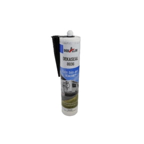 DEKALIN Dekaseal 8936 310ml Cartridge Plastic-Elastic Black Sealant / Adhesive 1 Tube