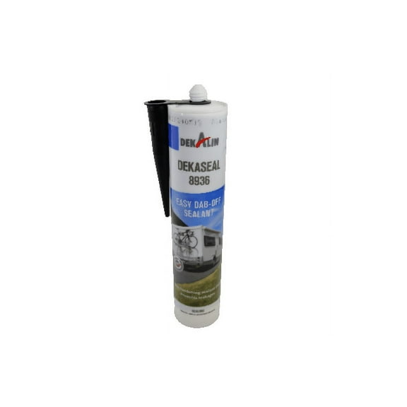 DEKALIN Dekaseal 8936 310ml Cartridge Plastic-Elastic Black Sealant / Adhesive 1 Tube