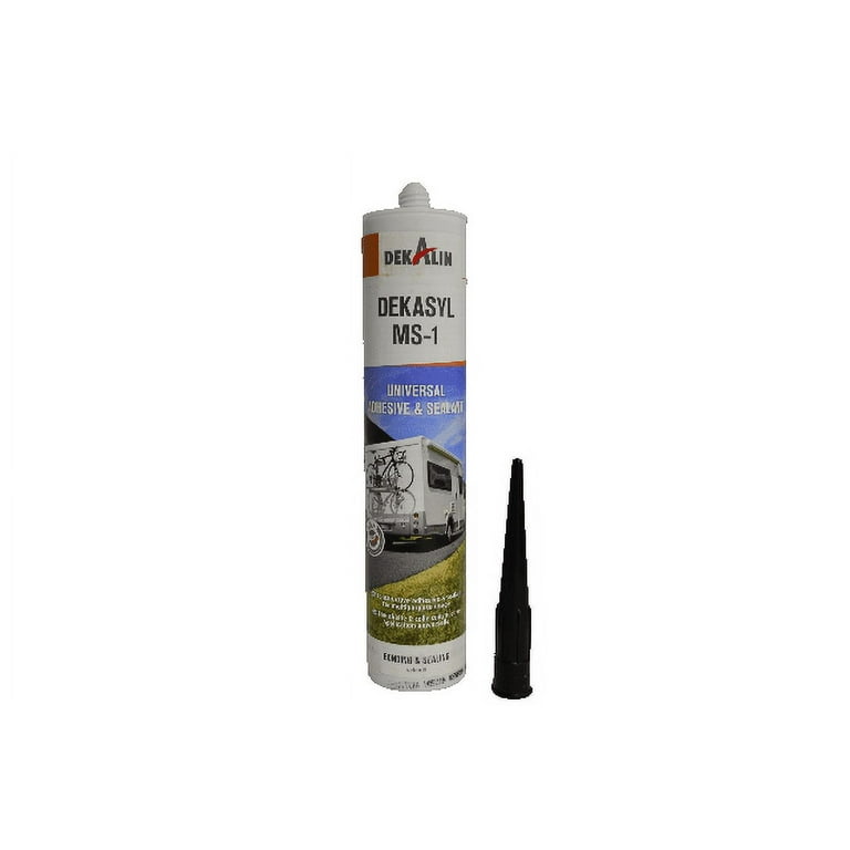 DEKALIN MS1 - DEKasyl MS-1 Black 290 ml 1 Cartridge Adhesive / Sealant Seam  Sealer
