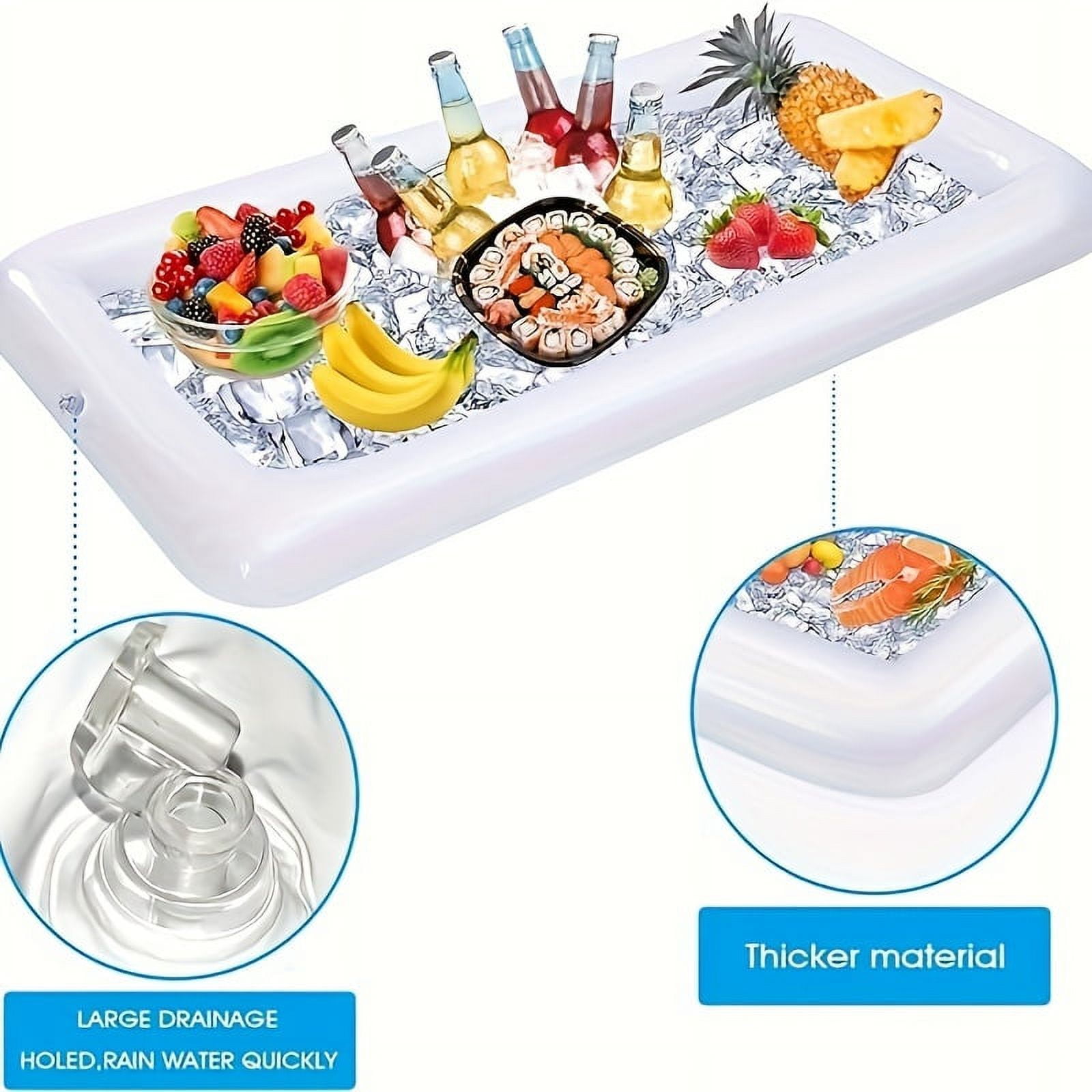 DEKAXID 2/3/4 inflatable drink food bar inflatable bar with drain plug ...
