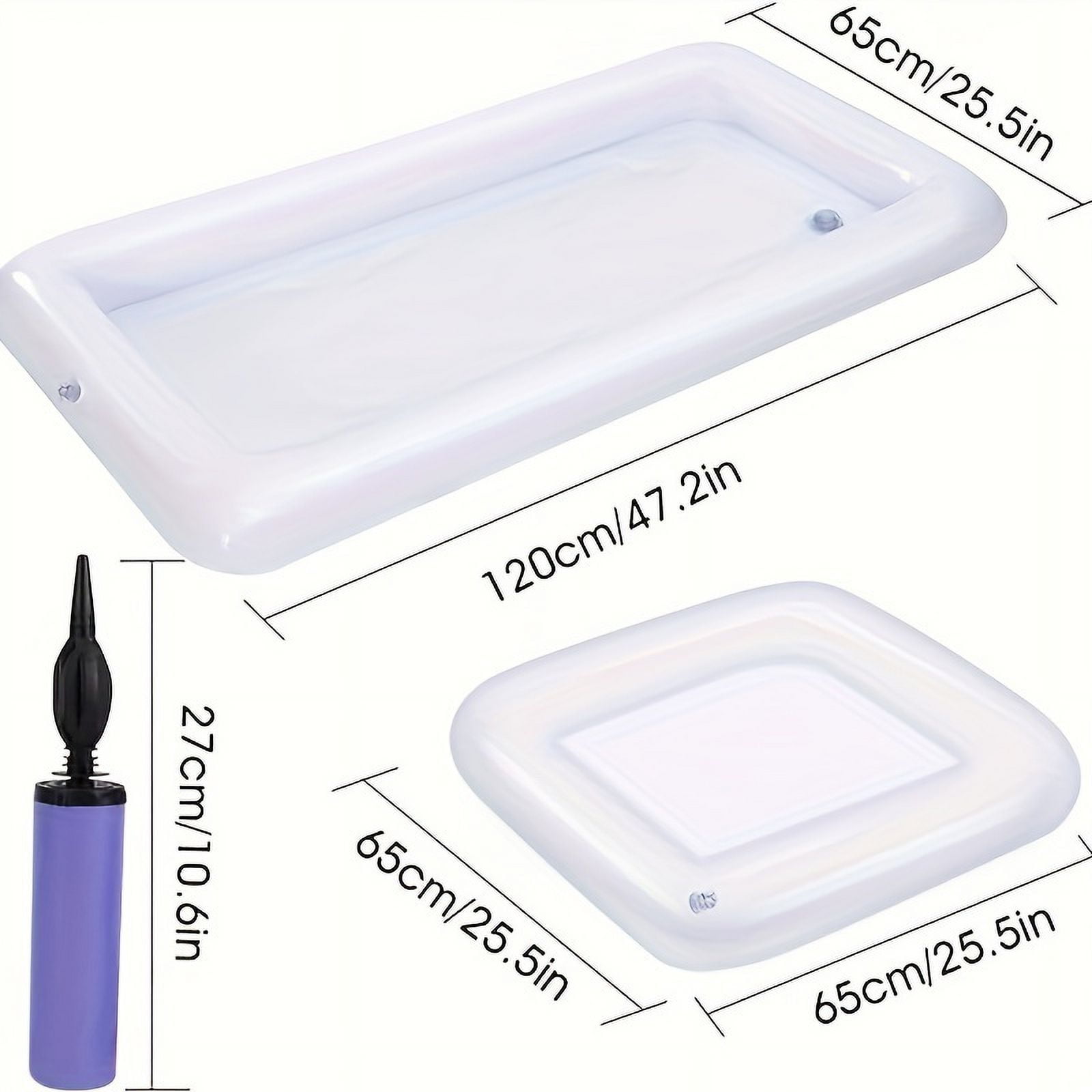 DEKAXID 2/3/4 inflatable drink food bar inflatable bar with drain plug ...