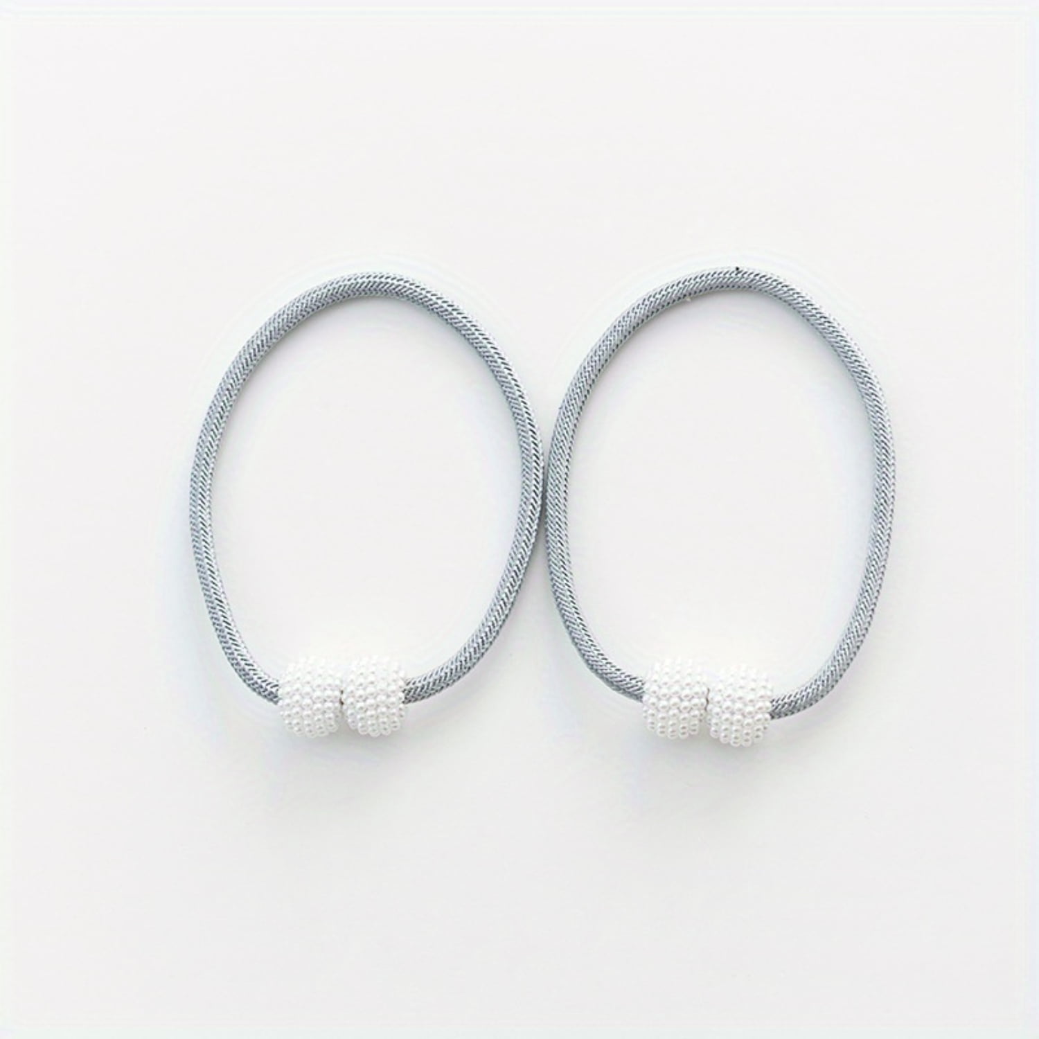 DEKAXID 2pcs Curtain Buckle Curtain Faux Pearl Curtain Tieback