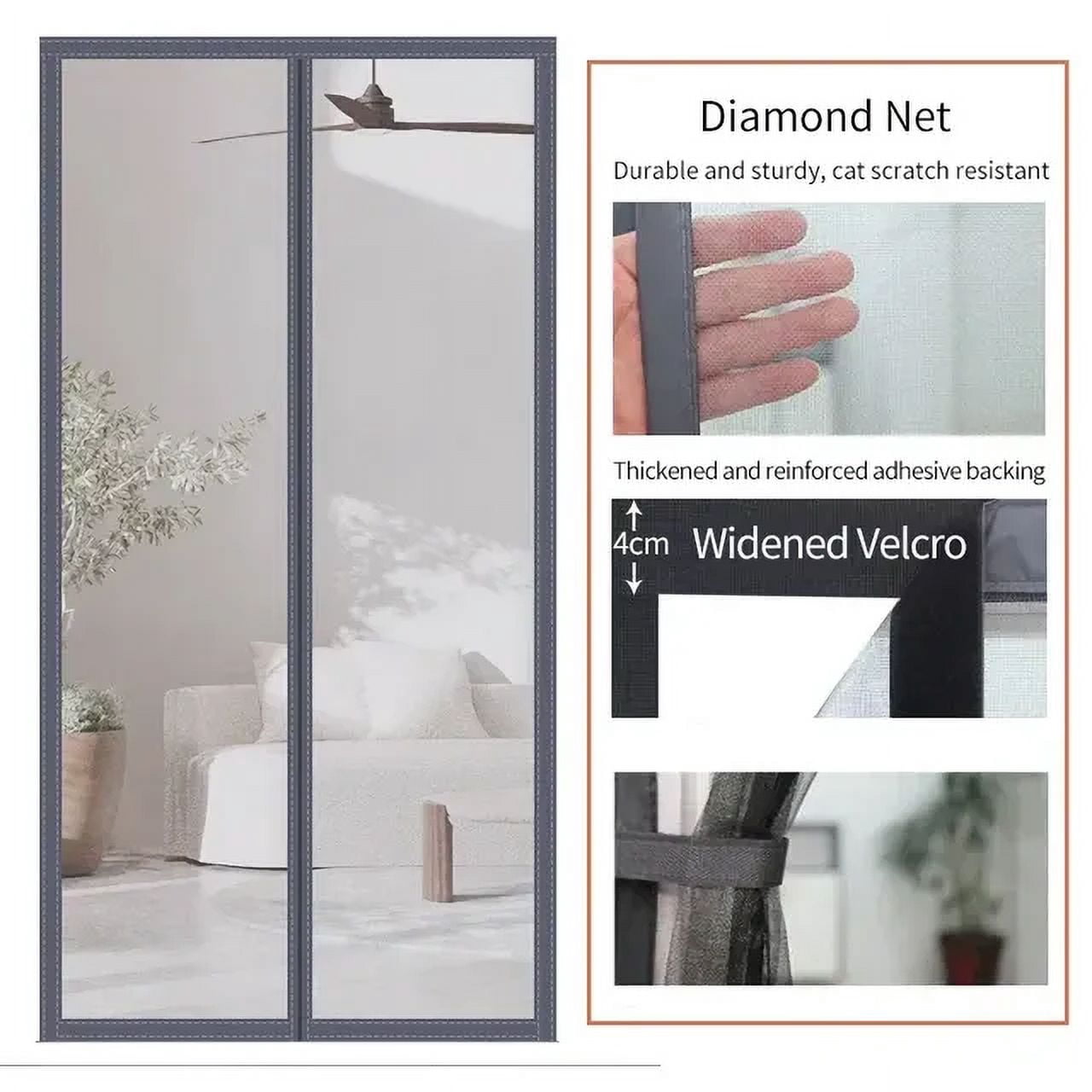 DEKAXID Customized size Mosquito nets for doors preventing mosquitoes