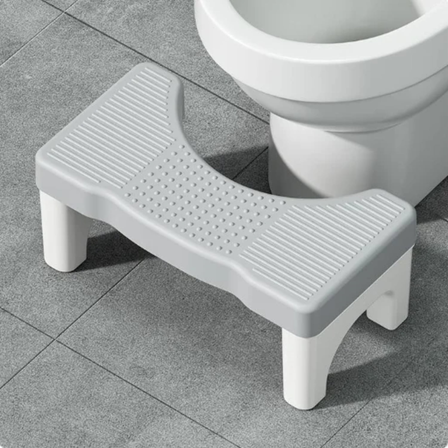 DEKAXID Folding Portable Stool Anti-slip Squatty Potty Removable Step ...