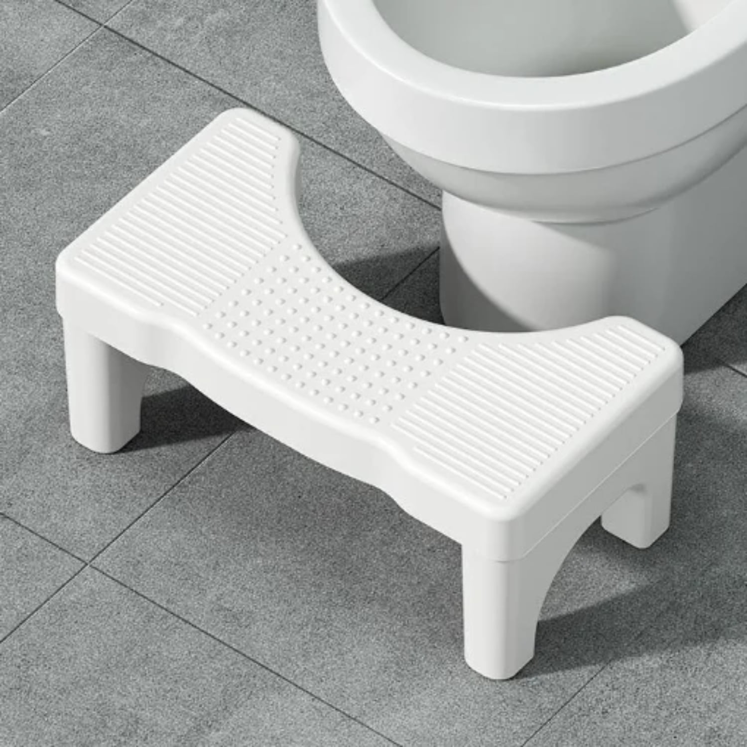 DEKAXID Folding Portable Stool Anti-slip Squatty Potty Removable Step ...