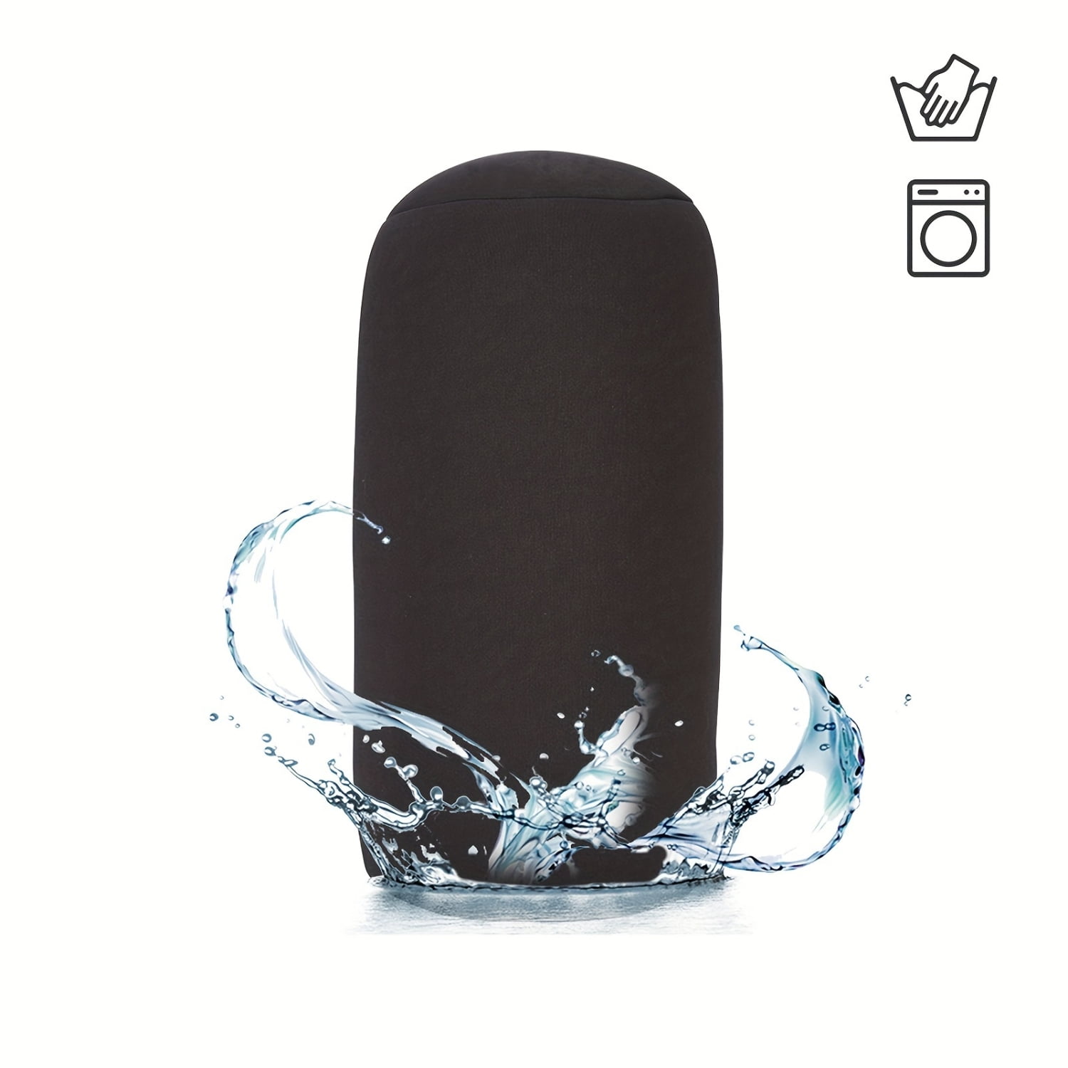 Micro Mini Microbead Roll Pillow Back Cushion Car Sofa Column Pillow