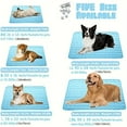 DEKAXID Pet Summer Cooling Pad Washable Rabbit Bed Breathable Ice Silk Portable And Washable