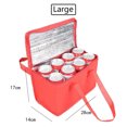 DEKAXID Portable Lunch Cooler Bag Folding Insulation Picnic Ice Pack