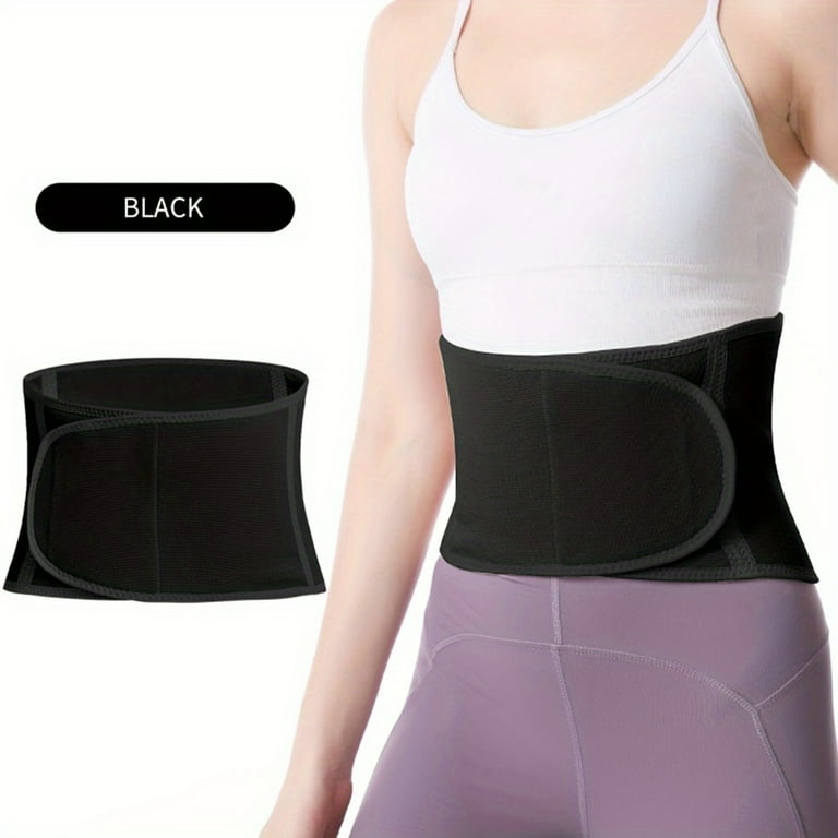 DEKAXID Waist Trainer Tummy Wrap Flattens and Smooths Tummy Bulge Provides Slimming and Shaping Support Comfortable Cinching Action Designed for
