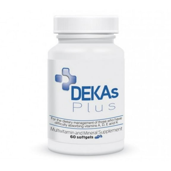 DEKAs Plus Multivitamin Supplement Softgels, 60 Count