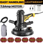 DEKO 7.5Amp Drywall Sander | Variable Speed Wall Sander 1400-2700RPM | with Dust Collection System & 12 Sanding Discs | for Wall Finishing, Paint Removal & Drywall Sanding