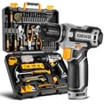 thumbnail image 1 of DEKOPRO 12V Cordless Drill Set, 133pcs Home Power Tool Set with 1.5Ah Battery & Charger, Lightweight Tool Kit in Storage Case, 1 of 10