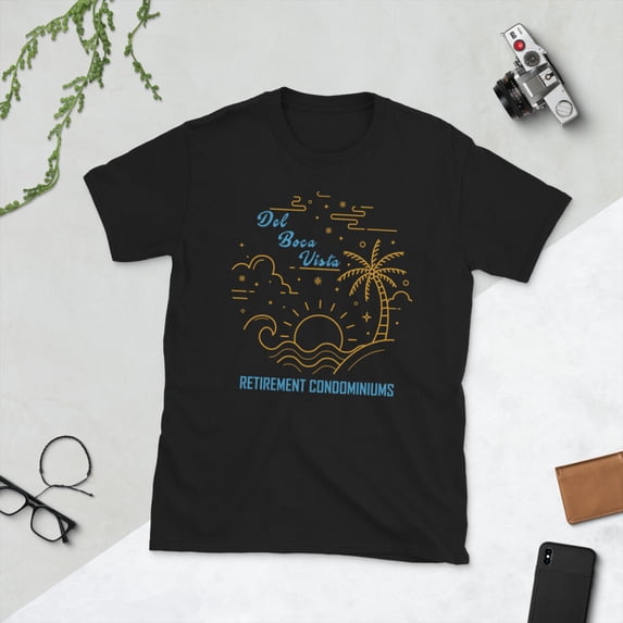 DEL BOCA VISTA Short-Sleeve Unisex T-Shirt