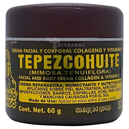 Collagen Vitamin E Tepezcohuite Cream