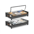 thumbnail image 1 of DELAMU 2-Pack Underbed Storage Boxes | Silent Wheels | Dustproof ​​Clear Window | Drawer Lightweight Bin | Easy Organizer for Apartments/Dorm/Bedroom, 1 of 10