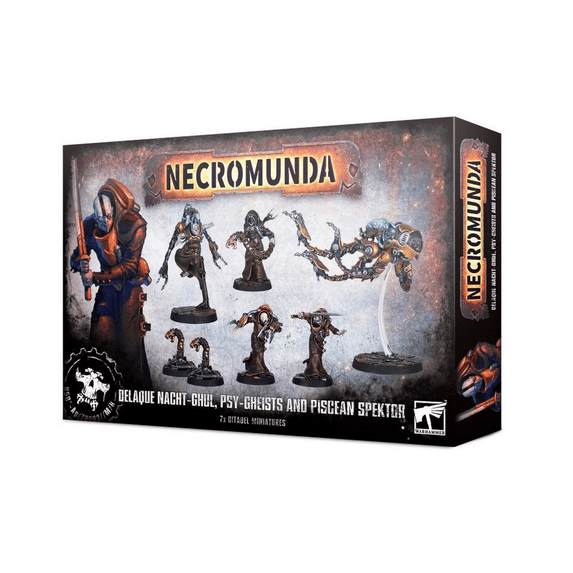 Delaque Nacht-Ghul, Psy-Gheists and Piscean Spektor Necromunda Warhammer