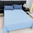 thumbnail image 1 of DELESYS Flat Sheet - Cotton Flat Sheet - Soft and Fade, Wrinkle-Free, Stain Resistance Flat Bed Sheet - Hotel Quality Top Sheet, 150*230cm, 1 of 6