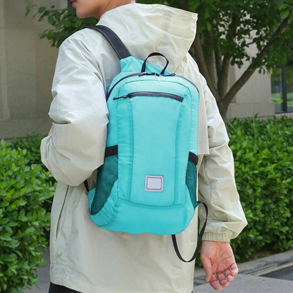 DELESYS Packable Lightweight Backpack Daypack Foldable Outdoor Climbing Cycling Backpacking Shoulder Bag for Men Women, 42x14x26cm