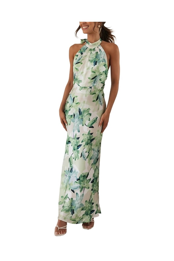 womens Delli.S Maxi Dress, 4