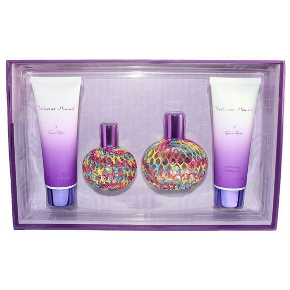 DELICIOUS MOMENT Esme Rene 3.4 oz EDP Women Perfume + 1.7 edp + lotion + gel SET