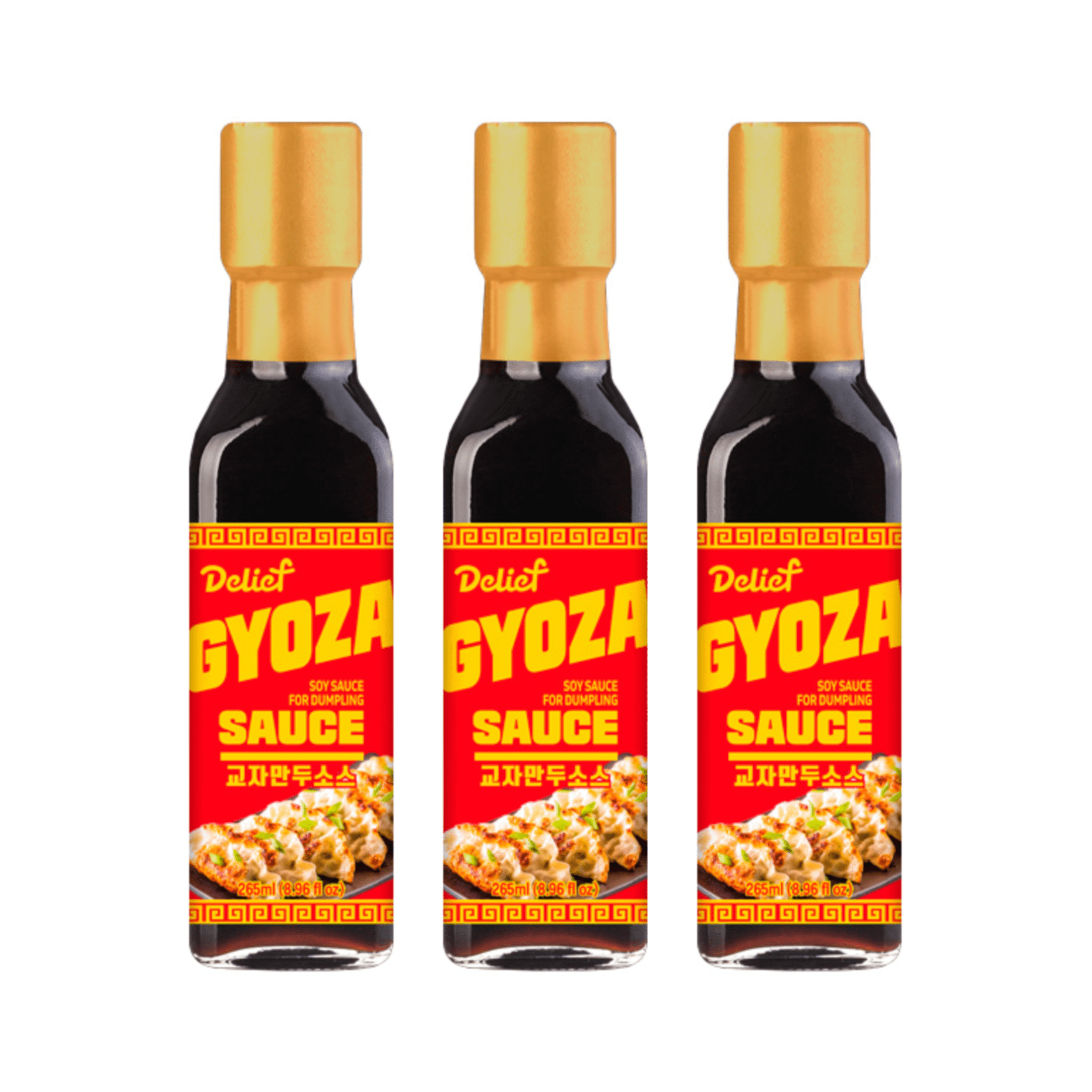 DELIEF Gyoza Sauce 8.96 fl oz (265ml) Korean Soy Sauce for Dumbling Mandu Sauce