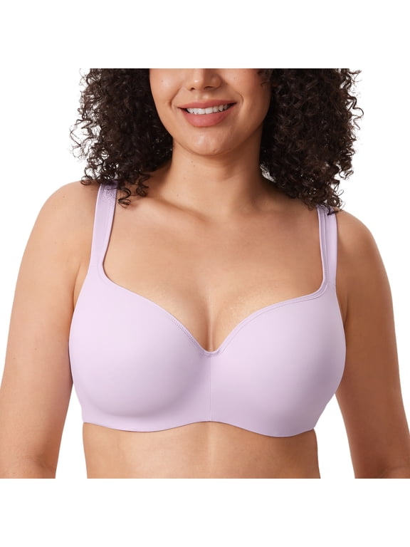 Women's Balconette Full Coverage Bras For Women Lightly Padded Underwire