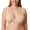 Beige, variant on DELIMIRA Women's Front Closure Bras Posture Full Coverage Plus Size Lace Underwire Unlined Bra