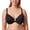 Black, variant on DELIMIRA Women's Front Closure Bras Posture Full Coverage Plus Size Lace Underwire Unlined Bra