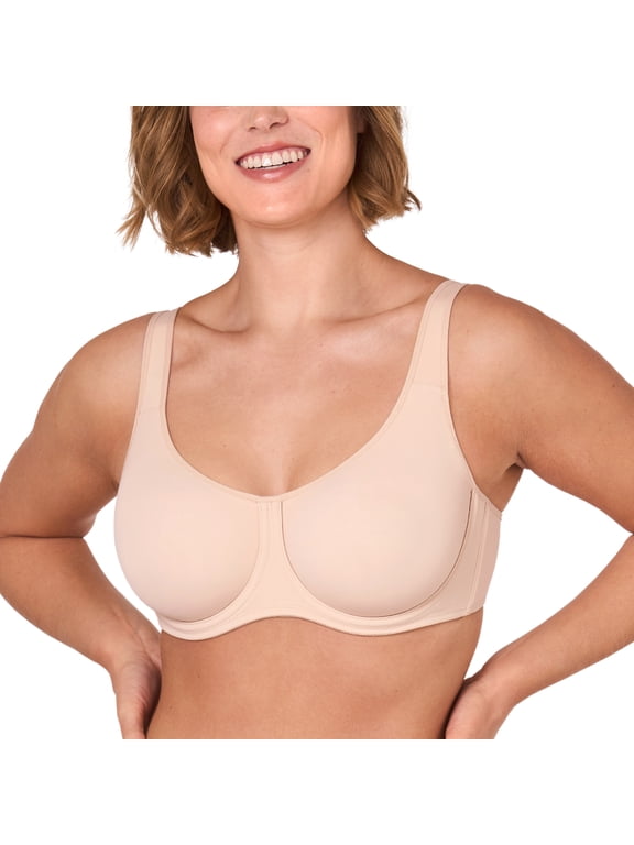 Women's Confishape Full Coverage Bras Underwire Unlined T-shirt Bra