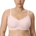 thumbnail image 1 of DELIMIRA Inbarely Lift Wireless Full Coverage Bras, Unlined, Plus Size, Seamless, Everyday Bralette, for Women, 1 of 5