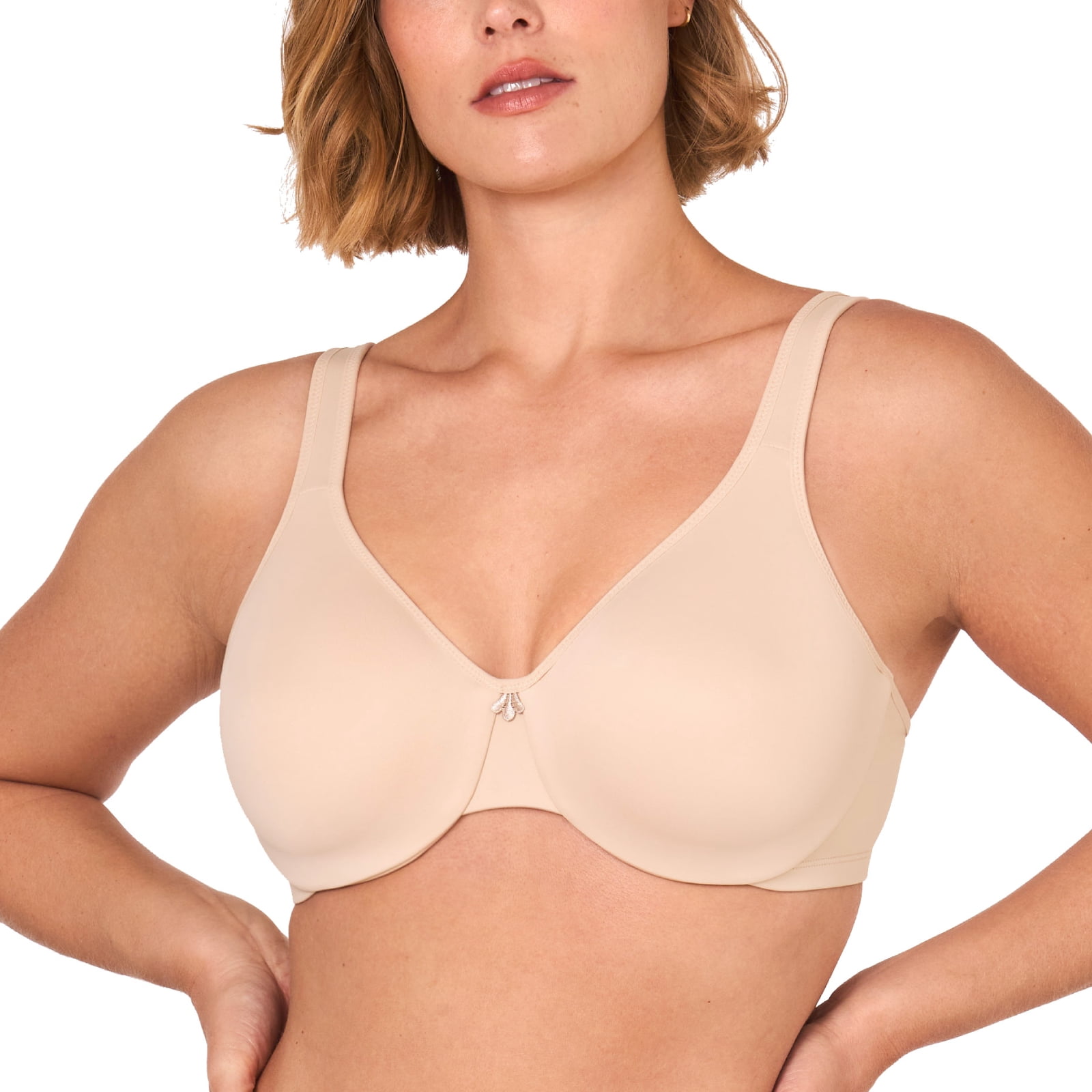 DELIMIRA Women's Minimizer Bra Plus Size Underwire Full Coverage Seamless Bras