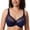 Blueberry, variant on DELIMIRA Women's Plus Size Full Coverage Underwire Unlined Minimizer Lace Bra