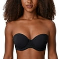 thumbnail image 1 of DELIMIRA Women's Underwire Strapless Bra Full Coverage Multiway Bras Plus Size, 1 of 7