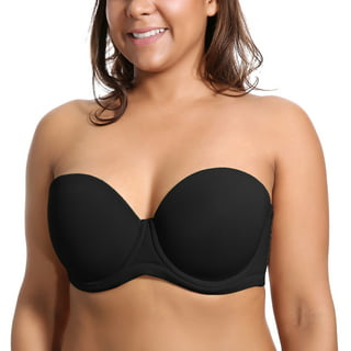 DELIMIRA Women's Wireless Plus Size Bra Cotton Support Comfort Unlined  Sleep Bralette