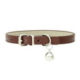 thumbnail image 1 of [DELIVERY ON TIME!!]16 Colors Soft PU Leather Cat Collar with Bell Solid Puppy Collars for Small Medium Dog Cat Accessories Chihuahua Pet Products, 1 of 6
