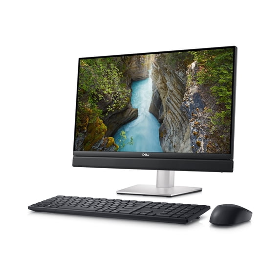 Dell OptiPlex 7410 Plus All In One - All-in-one Core i5 13500 / up to 4.8 GHz - vPro Enterprise - RAM 16 GB - SSD 256 GB - NVMe, Class 35 - UHD Graphics 770 - Gigabit Ethernet, Bluetooth, IEEE 802.11ax (Wi-Fi 6E) - Win 11 Pro - monitor: LED 23.81" 1920 x 1080 (Full HD) @ 60 Hz - silver, black (mouse) - BTS - with 3 Years Hardware Service with Onsite/In-Home Service After Remote Diagnosis - Disti SNS