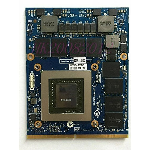 DELL ALIENWARE 17 18 VIDEO CARD NVIDIA GTX 880M 8GB JH9PP W9RVN N15E-GX-A2