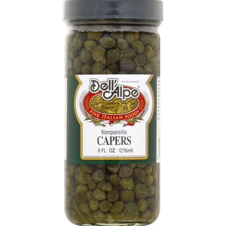 DELL ALPE CAPERS NONPAREILE 8 OZ - Pack of 12
