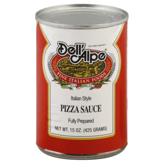 DELL ALPE, SAUCE PIZZA, 15 OZ, (Pack of 12)