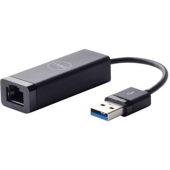 DELL DS USB 3 to Ethernet (PXE) - USB 3.0 - 1 Port(s) - 1 - Twisted Pair