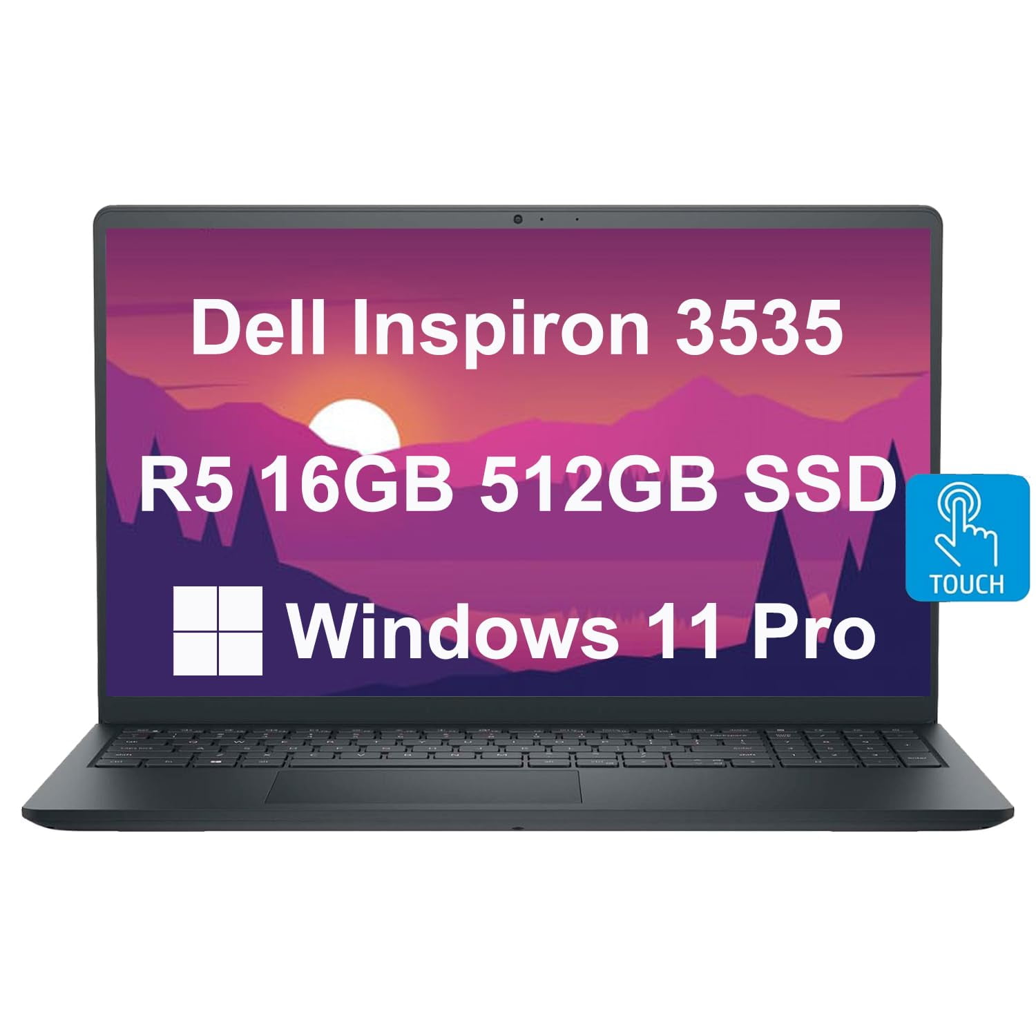 Is Dell Inspiron Good For Business DELL Inspiron 15 15.6" Business Laptop (FHD Touchscreen, AMD Ryzen 5