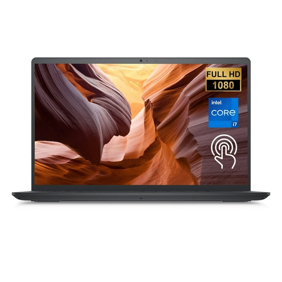 DELL Inspiron 15 3530 Laptop, 15.6" FHD Touchscreen, Intel Core i7-1355U Processor, 32GB DDR4 RAM, 1TB PCIe SSD, Webcam, HDMI, Bluetooth, Wi-Fi 6, Windows 11 Home, Black