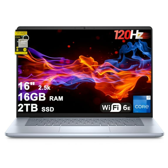 DELL Inspiron 16 Plus 7640 Business Laptop 16" 2.5k (2560x1600) 120Hz Intel 10-core i7-13620H 16GB RAM 2TB SSD Backlit Thunderbolt FHD Camera Long-Lasting Battery ExpressCharge Win11 ICP Hub