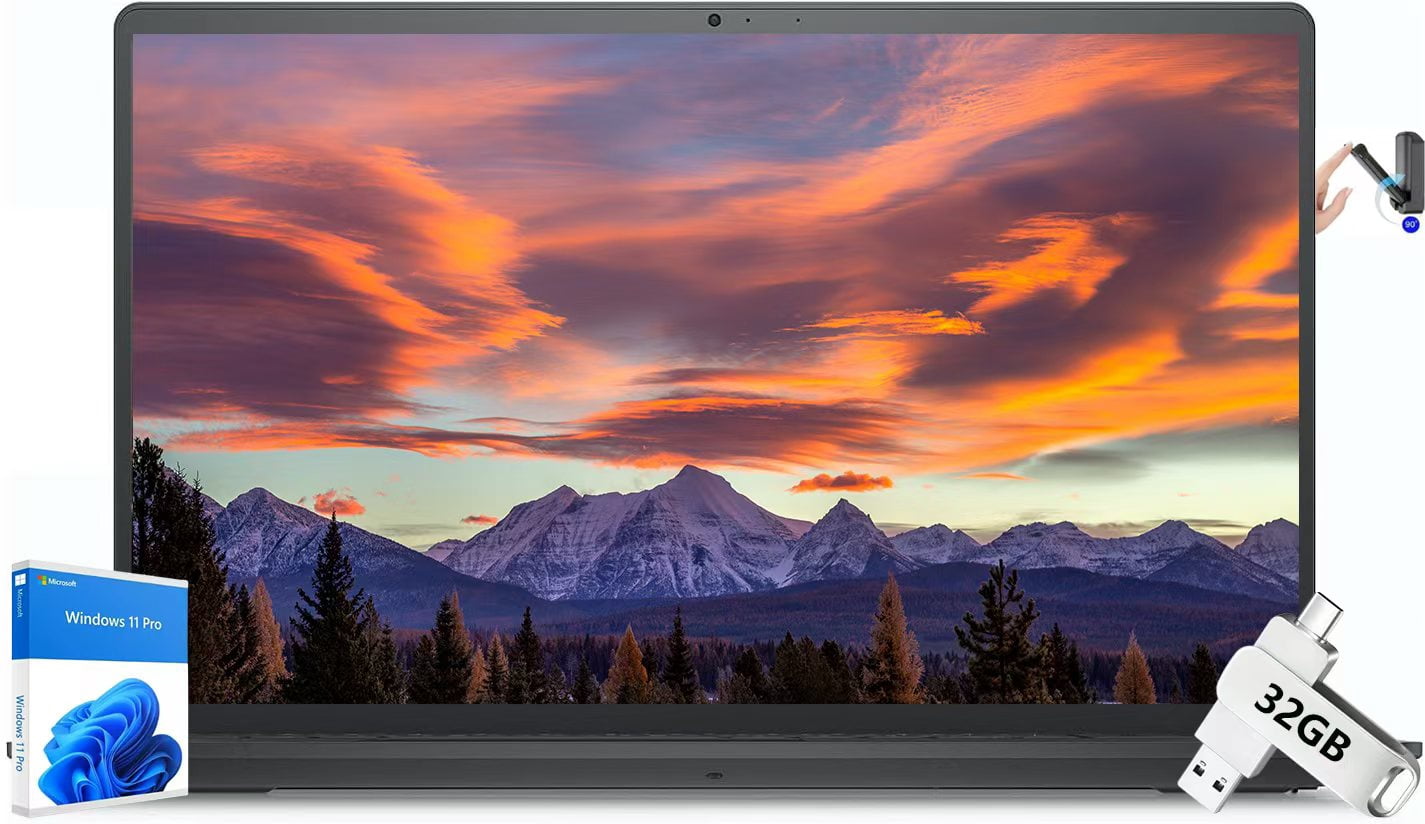 DELL Inspiron 3520 15.6" Touchscreen i7 Laptop, Intel Core i7-1255U, 16GB RAM, 1TB SSD, Numeric Keypad, Webcam, SD Card Reader, HDMI, Wi-Fi, Windows 11 Pro